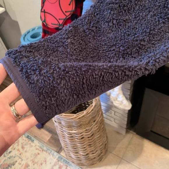 Nike Gray Sherpa Cozy Wrap Sweater Jacket with Side Ties and Pockets Women’s XXL - Picture 5 of 8